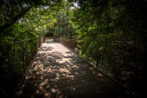 Peaceful outdoor memorial space at Remembrance Gardens