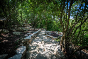 Natural beauty of Remembrance Gardens in Austin, Texas