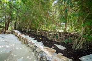 Serene grounds at Remembrance Gardens in Austin, Texas