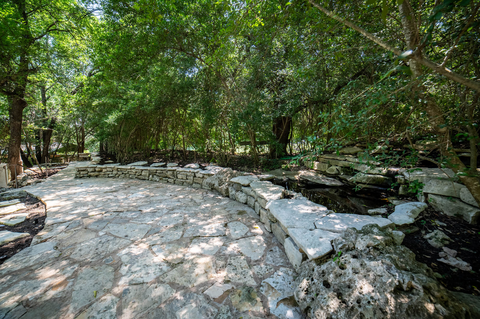 Remembrance Gardens landscape and memorial pathways