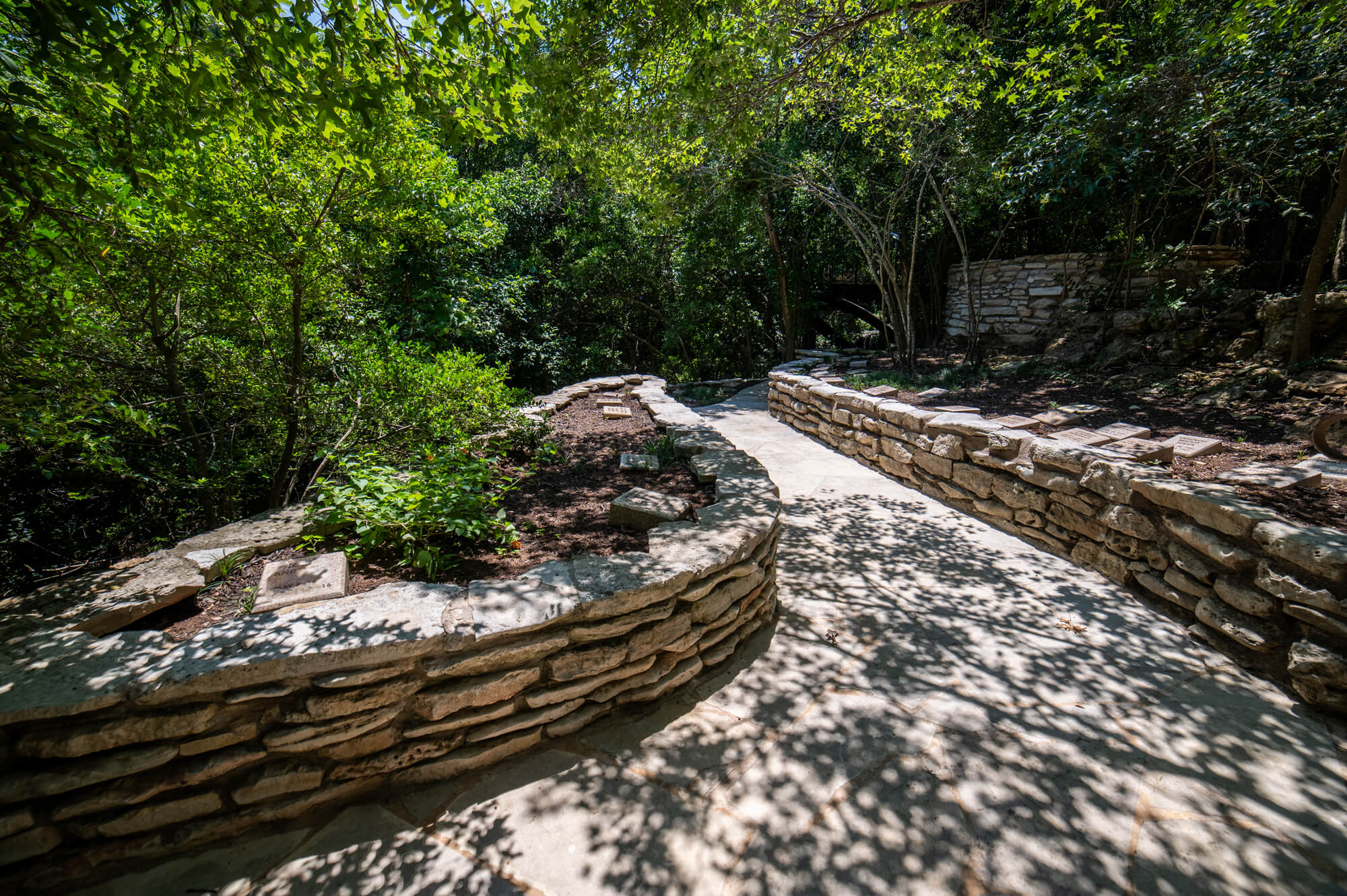 Scenic view of the memorial grounds at Remembrance Gardens