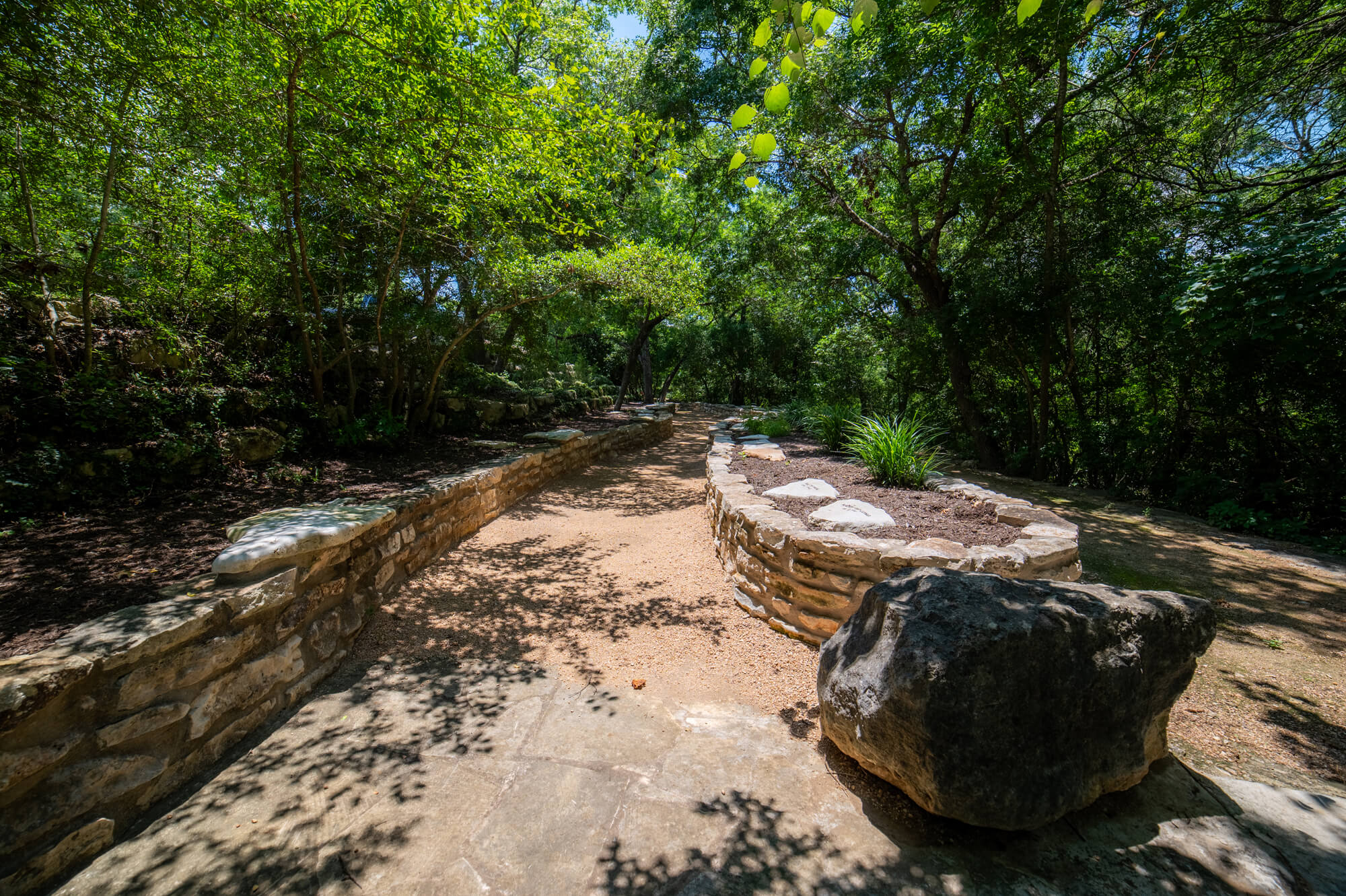 Remembrance Gardens landscape and memorial pathways