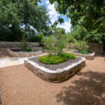 Peaceful outdoor memorial space at Remembrance Gardens