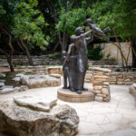 Peaceful outdoor memorial space at Remembrance Gardens